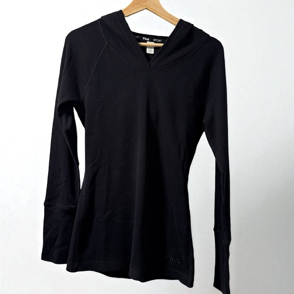FILA Sport Women's Black Long Sleeve Top